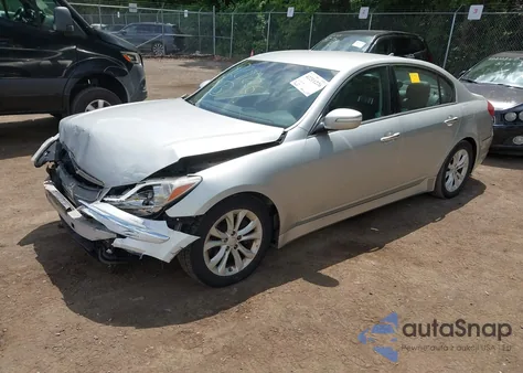 2012 Hyundai Genesis 3.8 из США, поврежденный, VIN KMHGC4DD5CU181941